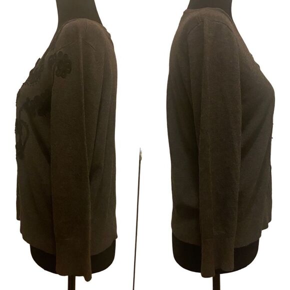 Spense Cardigan with Appliqué and Beading - Picture 3 of 11